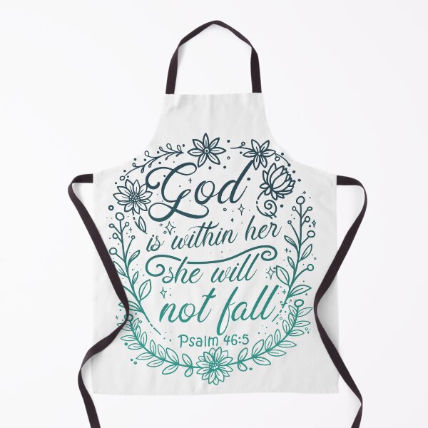Item preview, God is within her she will not fall psalm 46:5 designed and sold by Kiwidee.
