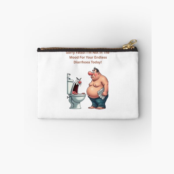 Item preview, A toilet berating a fat shirtless man over endless diarrhea! designed and sold by Jamesk82.