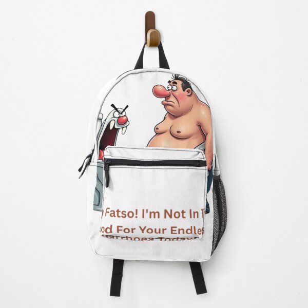 Item preview, A toilet berating a fat shirtless man over endless diarrhea! designed and sold by Jamesk82.