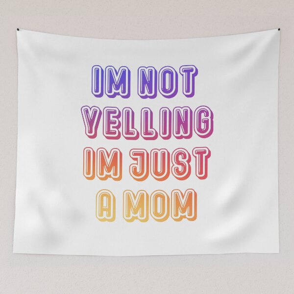 Item preview, Im just a mom designed and sold by GoodVibesFuel.