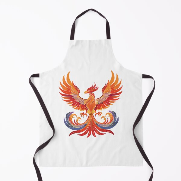 Item preview, Glowing mythological Fantasy Phoenix Bird, Fire burning Phoenix Bird, Phoenix Bird Vibrant Flame designed and sold by Danler.