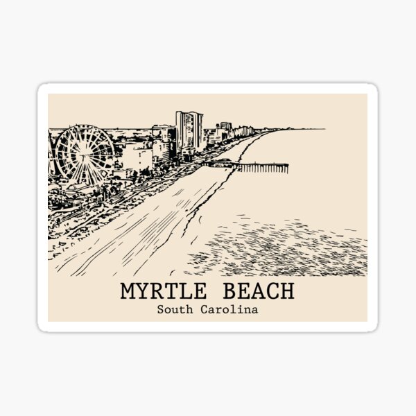 Item preview, Myrtle Beach - South Carolina designed and sold by Lakeric.