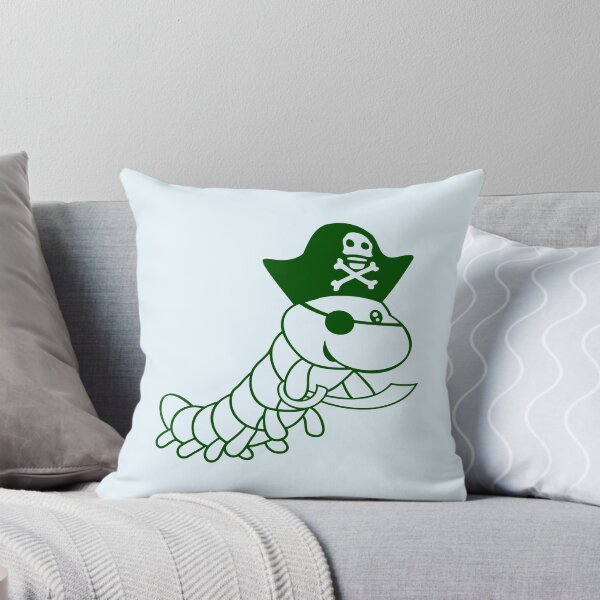 Item preview, Caterpillar Sabre Pirate Captain Cap Funny Cute designed and sold by shirt-o-mat.