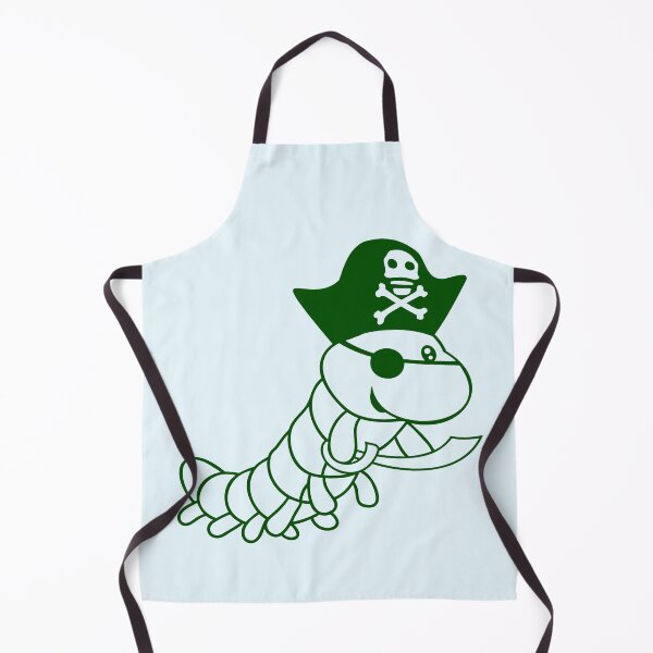 Item preview, Caterpillar Sabre Pirate Captain Cap Funny Cute designed and sold by shirt-o-mat.