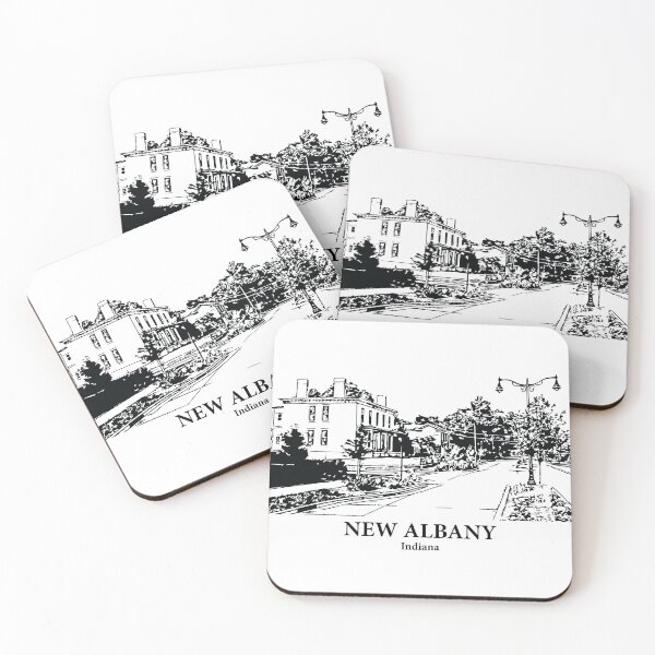 Item preview, New Albany - Indiana designed and sold by Lakeric Cityscapes.