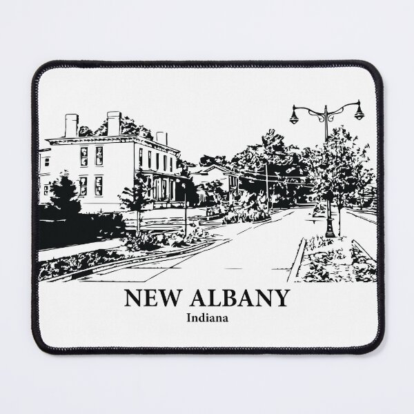 Item preview, New Albany - Indiana designed and sold by Lakeric Cityscapes.