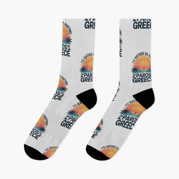 Item preview, Ravers gift – I’d Rather Be partying in Paros, Greece – Tropical Sunset Summer Vibes Design designed and sold by paulo silveira.