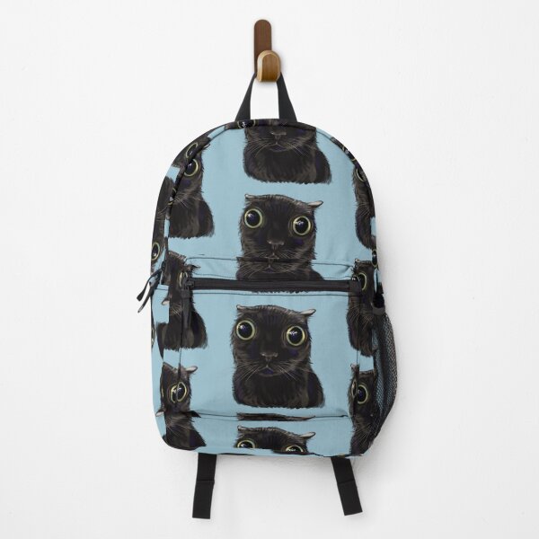 Item preview, Colorful funny meme black cats designed and sold by Makitsu Neko.