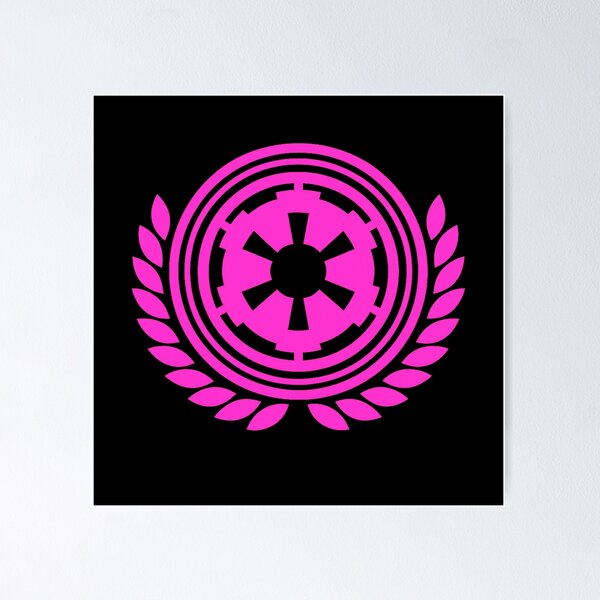 Item preview, Pink Imperial Galactic Empire designed and sold by Designs-By-Suga.