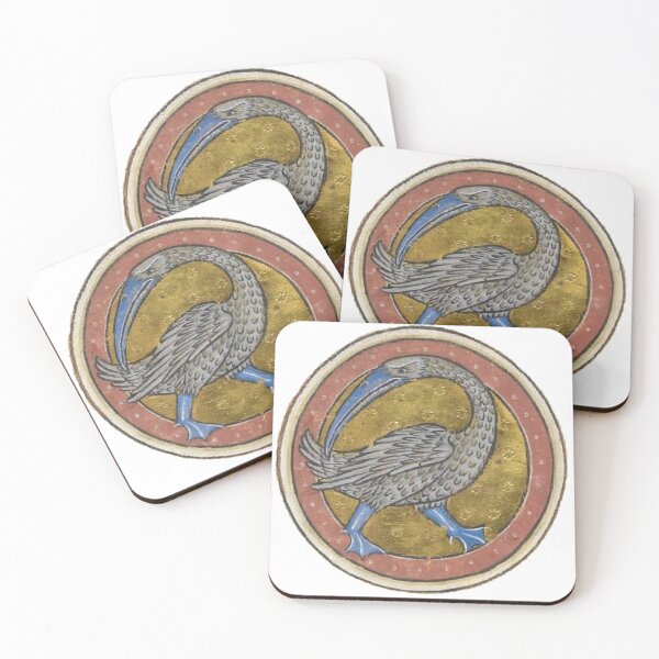 Item preview, Evil and Angry Medieval Heron! Birder Gift designed and sold by SSustainable.
