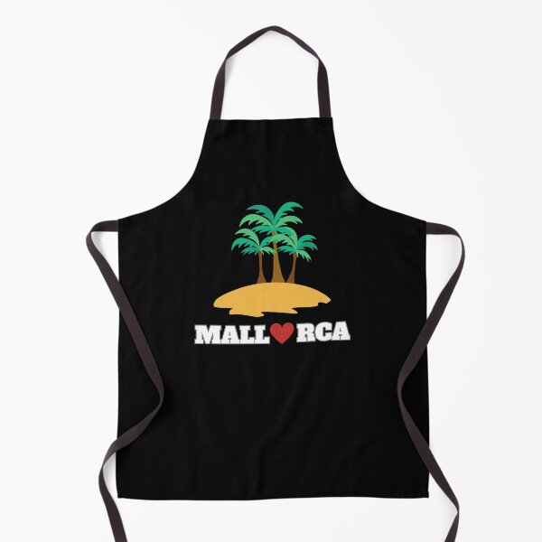 Item preview, Mallorca with heart, palm trees and beach designed and sold by DoKaAltmann.