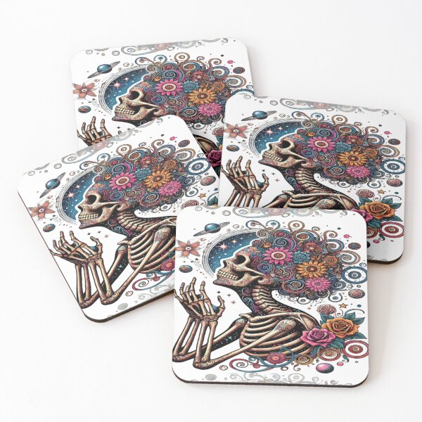 Item preview, Cosmic Skull Queen designed and sold by NeonOrchid.