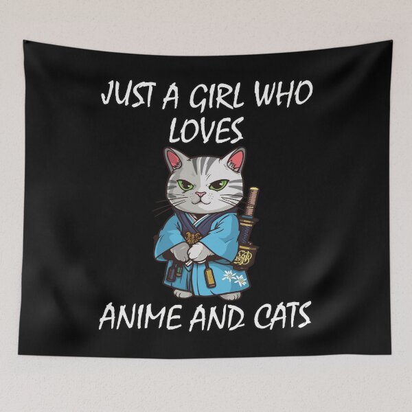 Item preview, Anime cat girl manga funny saying designed and sold by MaximWundersee.