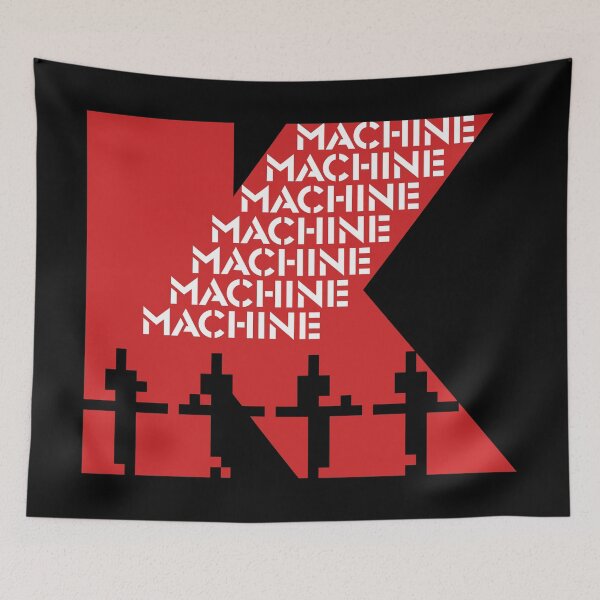 Item preview, Machine Musik (K) _ Tribute to Master of Electronic Music designed and sold by parissiArt.
