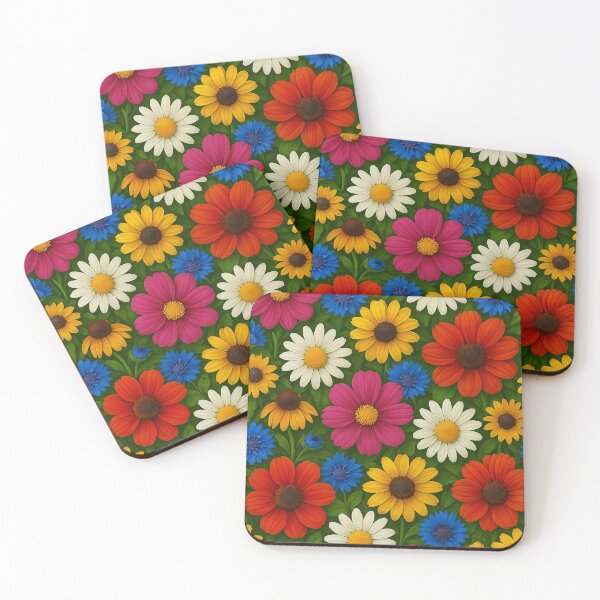 Item preview, Meadow Radiance – Wildflower Combo 2 designed and sold by ArdethBey.