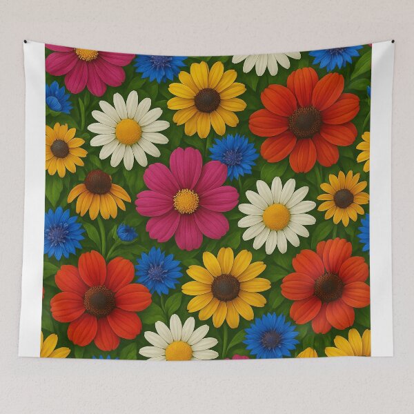 Item preview, Meadow Radiance – Wildflower Combo 2 designed and sold by ArdethBey.