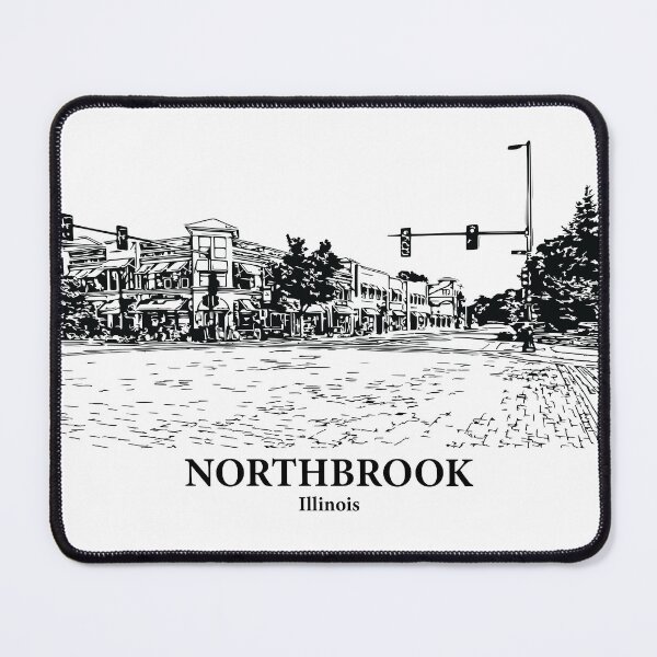Item preview, Northbrook - Illinois designed and sold by Lakeric Cityscapes.