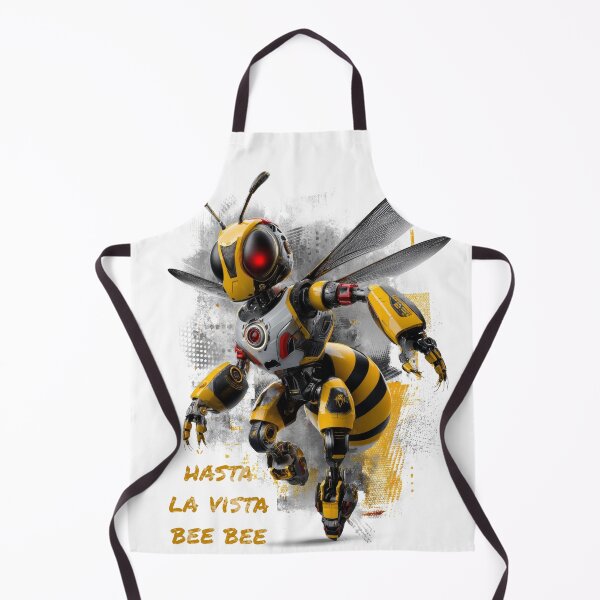 Item preview, Terminator Bee Warrior - Futuristic Robotic Design designed and sold by dkl4u.