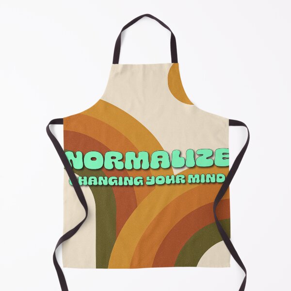 Item preview, Normalize Changing Your Mind – Bold Retro Statement Poster designed and sold by CrumblyStudio.
