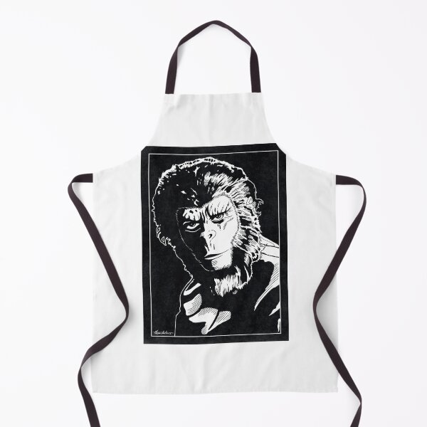 Item preview, CORNELIUS - Planet of the Apes (Black and White) designed and sold by FamousWeirdosRB.