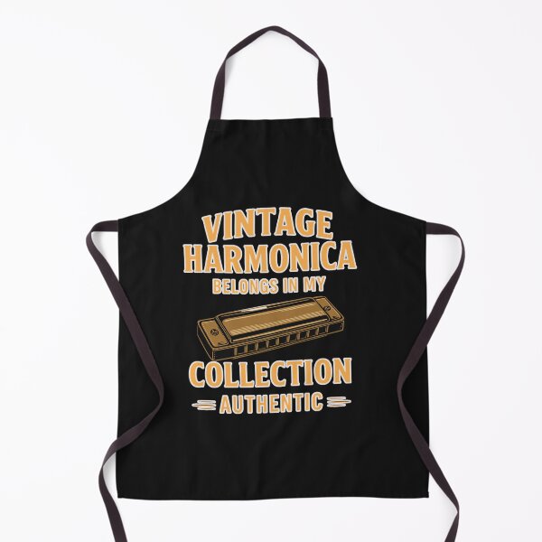 Item preview, Vintage Harmonica Collector Design – Authentic Music Nostalgia designed and sold by JenniferCreaArte .