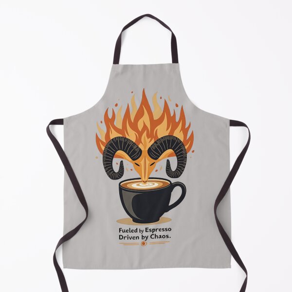 Item preview, Aries Macchiato – Bold Espresso Zodiac Design for Coffee Lovers designed and sold by Jaroslaw-S.