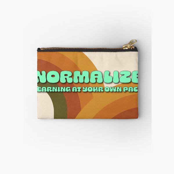 Item preview, Normalize Learning at Your Own Pace – Retro Education Poster designed and sold by CrumblyStudio.
