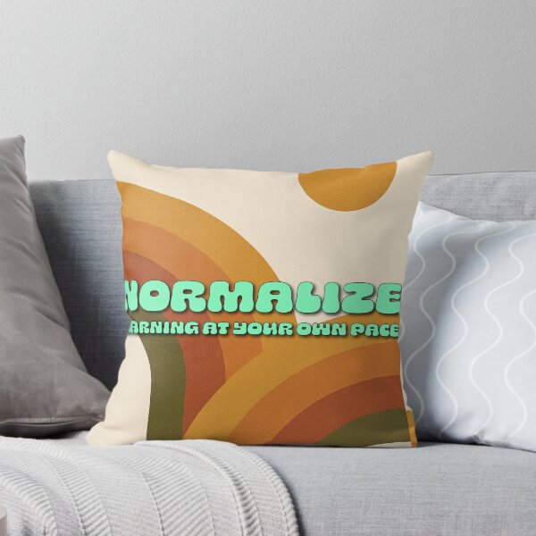 Item preview, Normalize Learning at Your Own Pace – Retro Education Poster designed and sold by CrumblyStudio.