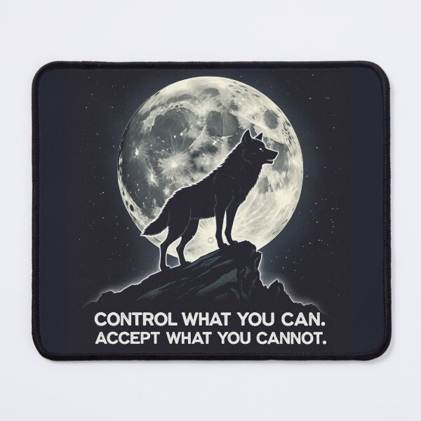 Item preview, Night lonely wolf design designed and sold by Motivated Sensei.