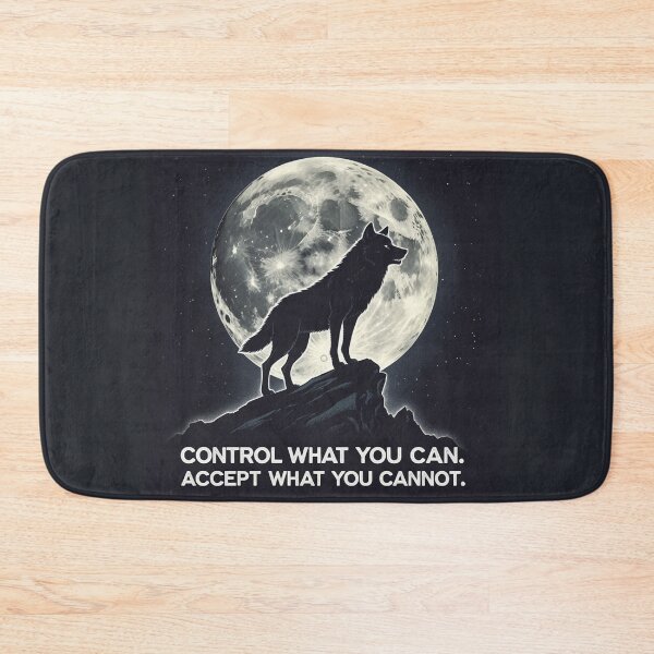 Item preview, Night lonely wolf design designed and sold by Motivated Sensei.