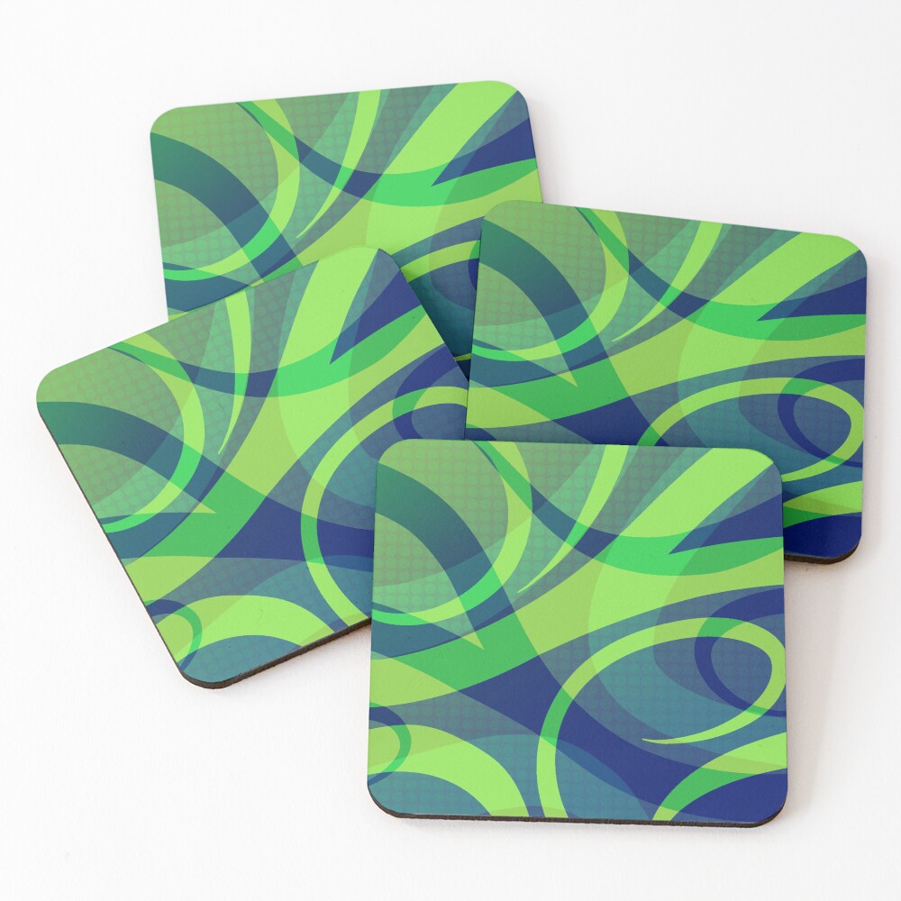Item preview, Coasters (Set of 4) designed and sold by RimaLeaf.