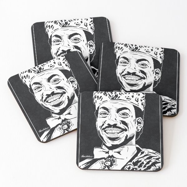 Item preview, PRINCE AKEEM - Coming to America (Black and White) designed and sold by FamousWeirdosRB.