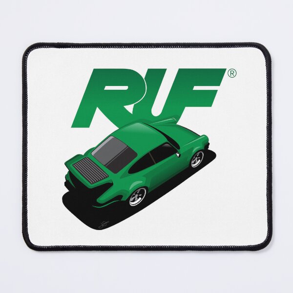 Item preview, Porsche 930 RUF Green Illustration designed and sold by blackdogshop.