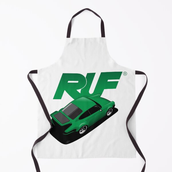 Item preview, Porsche 930 RUF Green Illustration designed and sold by blackdogshop.