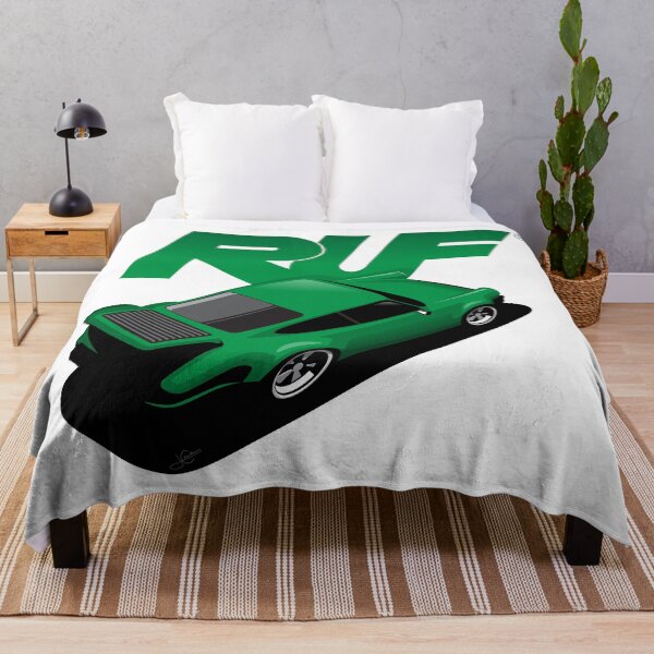 Item preview, Porsche 930 RUF Green Illustration designed and sold by blackdogshop.