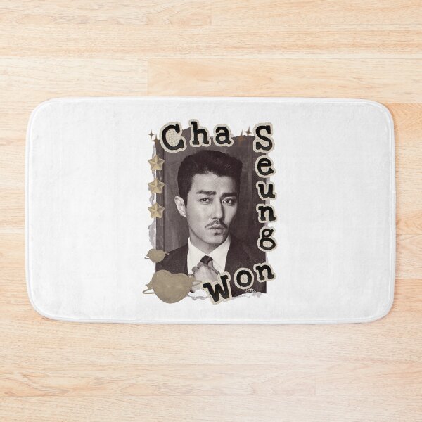 Item preview, Cha Seung-won : Korean Drama Actor Scrapbook Collage Cozy Y2K Vintage Design designed and sold by HELL0WBELLO.