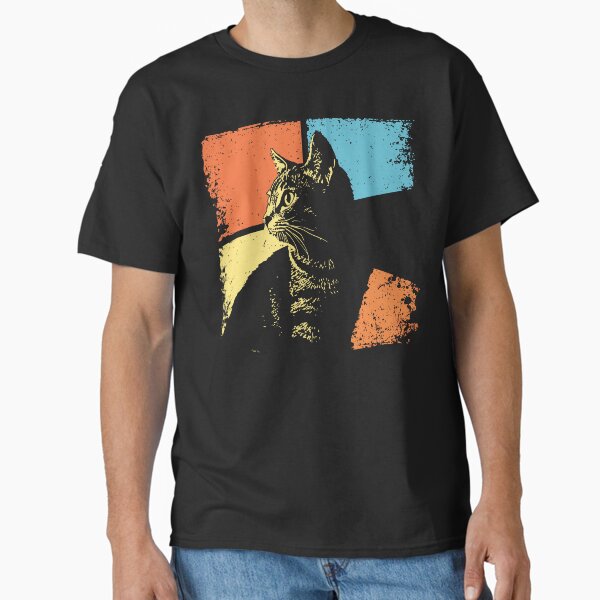 Artikel-Vorschau von Golden Hour Cat – Vintage-Katzeneleganz, designt und verkauft von TuncGK.