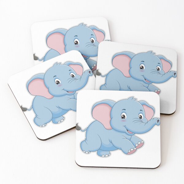 Item preview, Adorable Baby Elephant – Cute Animal Design designed and sold by WildPetal.