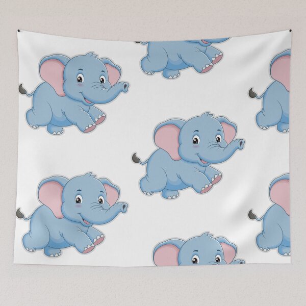 Item preview, Adorable Baby Elephant – Cute Animal Design designed and sold by WildPetal.