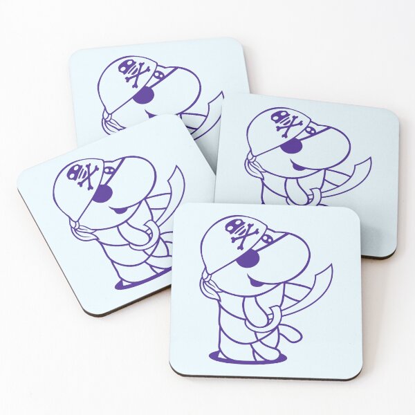 Item preview, Caterpillar Hole Pirate Cap Funny Cute Comic Fun designed and sold by shirt-o-mat.