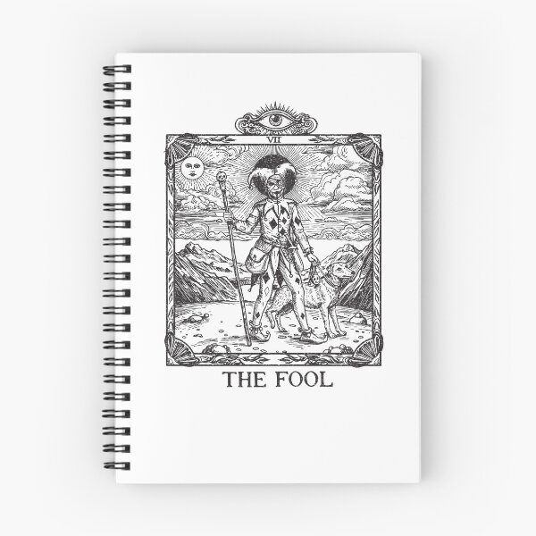 Item preview, The Fool Tarot T-Shirt, Vintage Style Major Arcana Tee for Spiritual Seekers & Tarot Lovers, Unique Occult Gift, Gothic Tee Design designed and sold by ReFreshU Shop Designs.