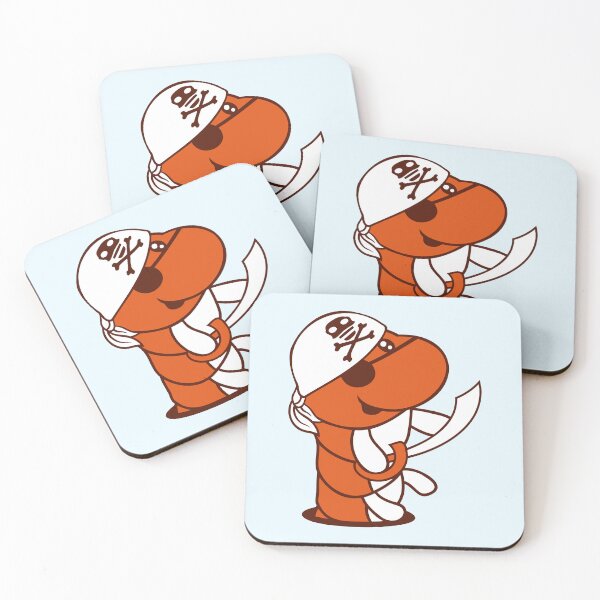 Item preview, Caterpillar Hole Pirate Cap Funny Cute Comic Fun designed and sold by shirt-o-mat.