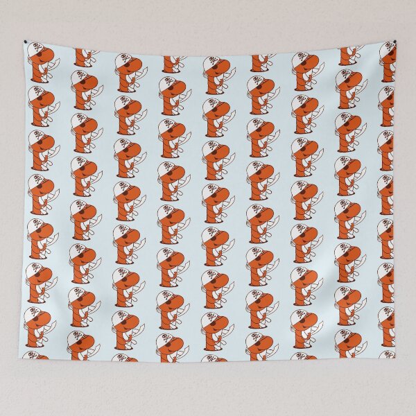 Item preview, Caterpillar Hole Pirate Cap Funny Cute Comic Fun designed and sold by shirt-o-mat.
