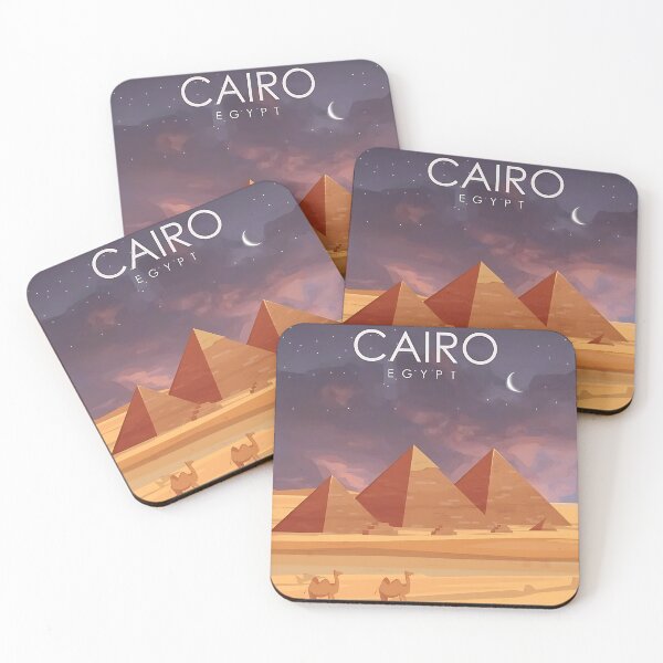 Item preview, Cairo Dreams – Pyramids Under the Stars designed and sold by Evo Desings.
