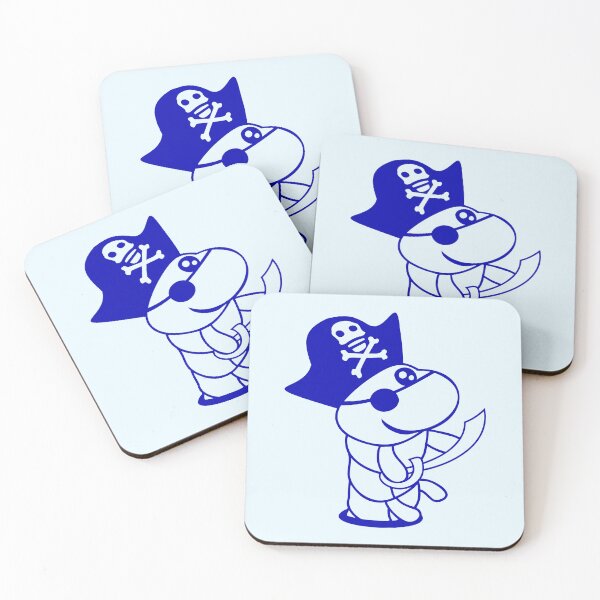 Item preview, Caterpillar Hole Pirate Captain Cap Funny Cute Fun designed and sold by shirt-o-mat.