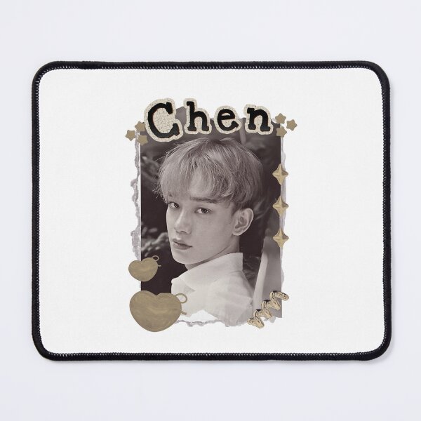 Item preview, Chen : Korean Drama Actor Scrapbook Collage Cozy Y2K Vintage Design designed and sold by HELL0WBELLO.