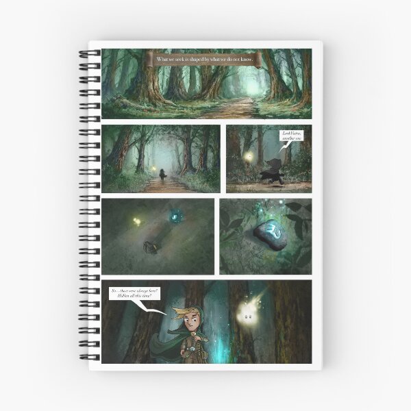 Item preview, The Twilight Grove Page 1 designed and sold by Ink-Rebellion.