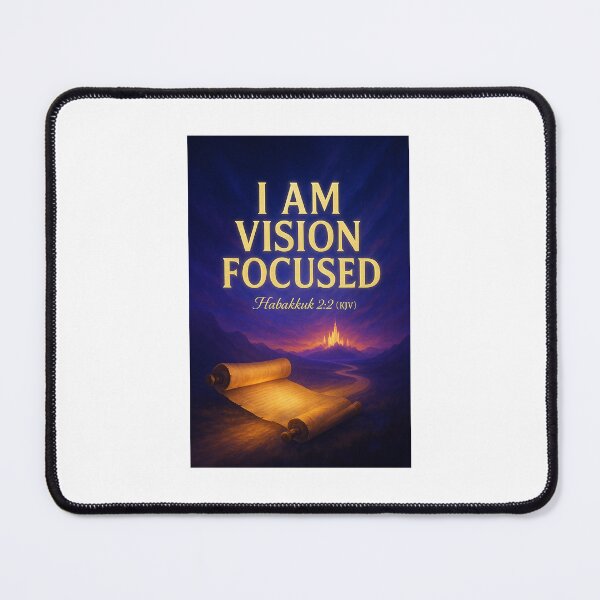 Item preview, I AM Vision Focused – Kingdom Scroll Art designed and sold by dessertcruzing.