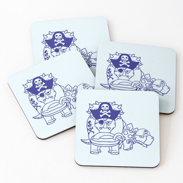 Item preview, Triceratops Stegosaurus 2 Dinosaur Pirates Dinos designed and sold by shirt-o-mat.