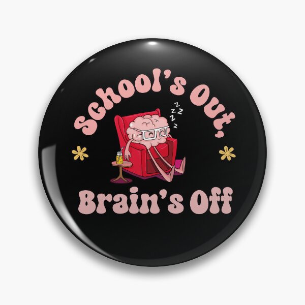 Item preview, Las escuelas retro sacan el cerebro de las divertidas vacaciones de verano designed and sold by NewAdventure.